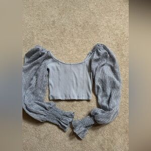 Blue Urban Outfitters crop top, small